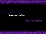 Outdoor Safety Ultraviolet Radiation