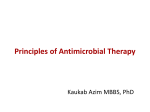 1. Principles of Antimicrobial Therapy