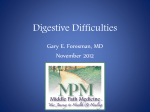 Digestive Difficulties: Got Tummy Trouble?