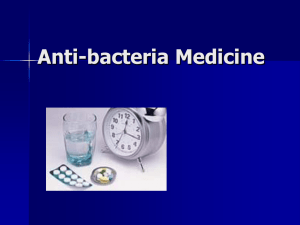 Antibiotics