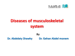 Diseases of musculoskeletal system