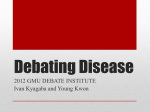 Debating Disease