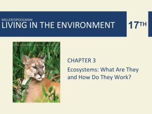 Unit II Ecology Notes - Verona Public Schools