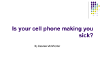 bacteria on cell phones dmw