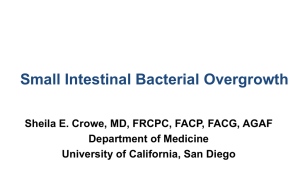 Local Immune and Inflammatory Responses Following infection with