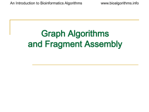 Updated slides on graph algorithms for DNA sequencing