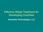 Effective Waste Treatment for Developing Countries