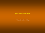 Scientific Method