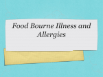 food bourne illness and allergies