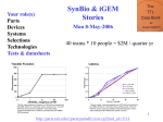 iGEM Goals Past & Future