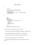 COS 109 – Problem Set 7  1a. var cels = 0;