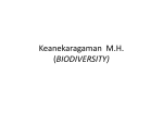 Keanekaragaman M.H. (BIODIVERSITY)