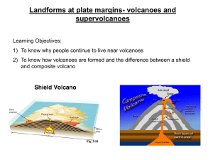 Shield volcanoes