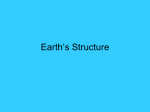 Earth`s Structure