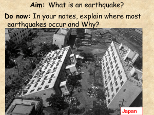 Earthquakes