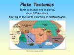 Plate tectonics - MIT Haystack Observatory