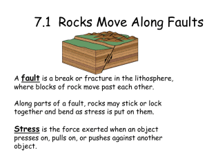 Earthquakes Release Energy