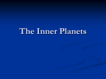 The Inner Planets