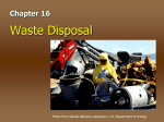 Waste Disposal - Waxahachie Independent School District