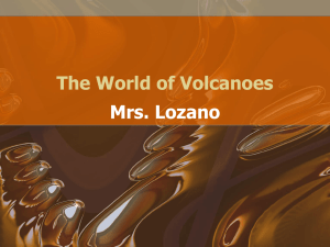 The World of Volcanoes