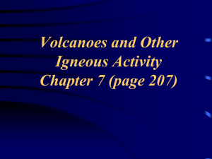 Types of Volcanoes