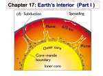 Lesson 15 - Seismology Earths Interior