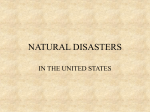 DISASTERS