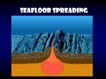 Seafloor Spreading - Perry Local Schools