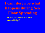 Sea Floor Spreading