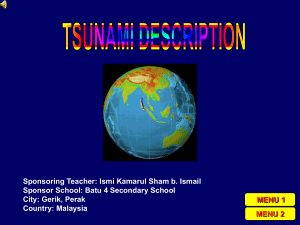 tsunamiDescription