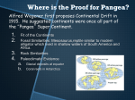 Where is the Proof for Pangea?