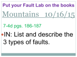 Fault-block Mountains