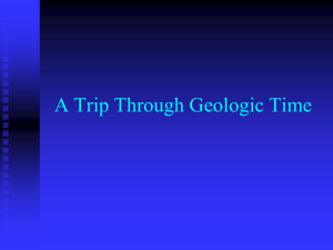 Geologic Time PowerPoint