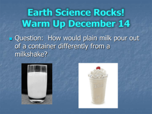 Volcanoes and Plate Tectonics 1.5.06