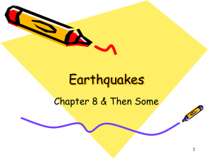 Earthquakes - Rosierulescience