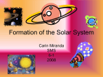 Formation of the Solar System