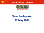 China Earthquake: 12 May 2008. Long version
