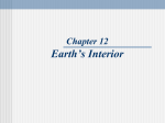 Earth`s Interior