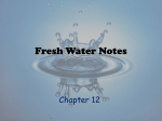 Fresh Water Notes Chapter 12