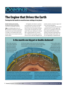 The Engine that Drives the Earth