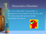 Dissociative Disorders