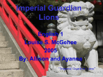 Imperial Guardian Lions