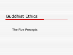 Buddhist Ethics - Denny High School