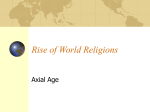 Rise of World Religions