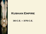 The Kushan Empire The - Great Valley School District