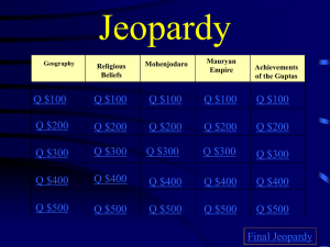 Jeopardy - TeacherWeb