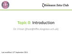 Slides: RZC - Introduction