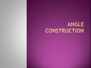 Angle Construction