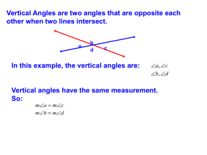 Special pairs of angles Part 2