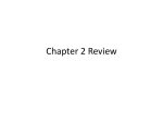 Chapter 2 Review